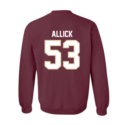 Boston College - NCAA Football : Dwayne Allick - Classic Shersey Crewneck Sweatshirt-1