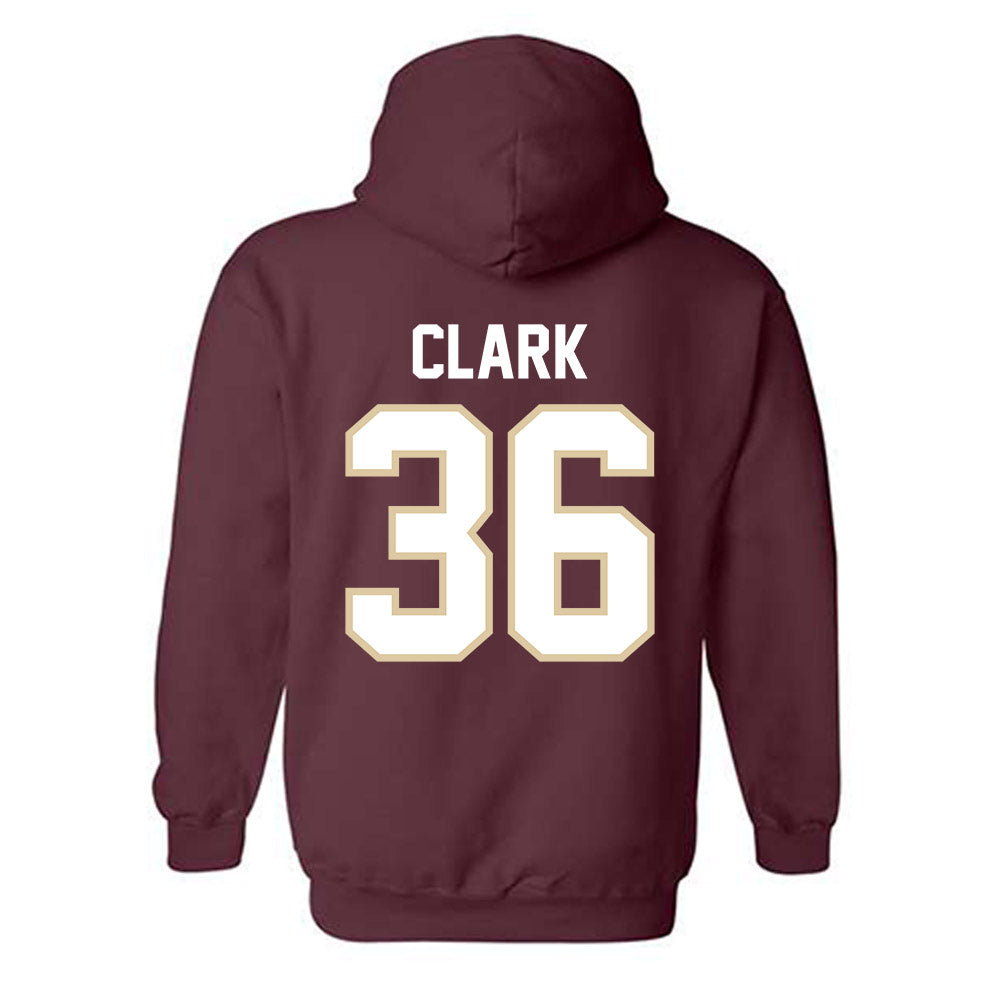 Boston College - NCAA Football : Hunter Clark - Classic Shersey Hooded Sweatshirt-1