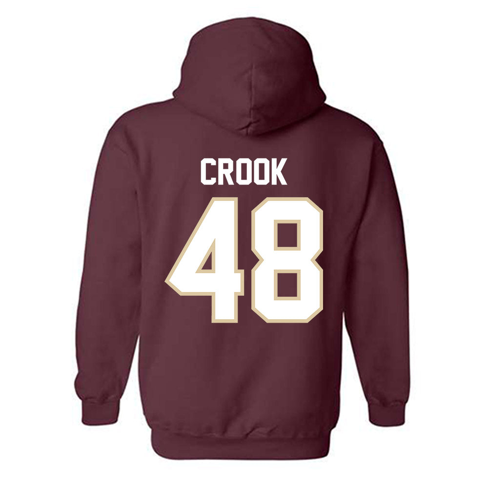 Boston College - NCAA Football : Cooper Crook - Hooded Sweatshirt