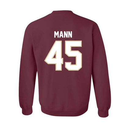 Boston College - NCAA Football : Ben Mann - Classic Shersey Crewneck Sweatshirt-1