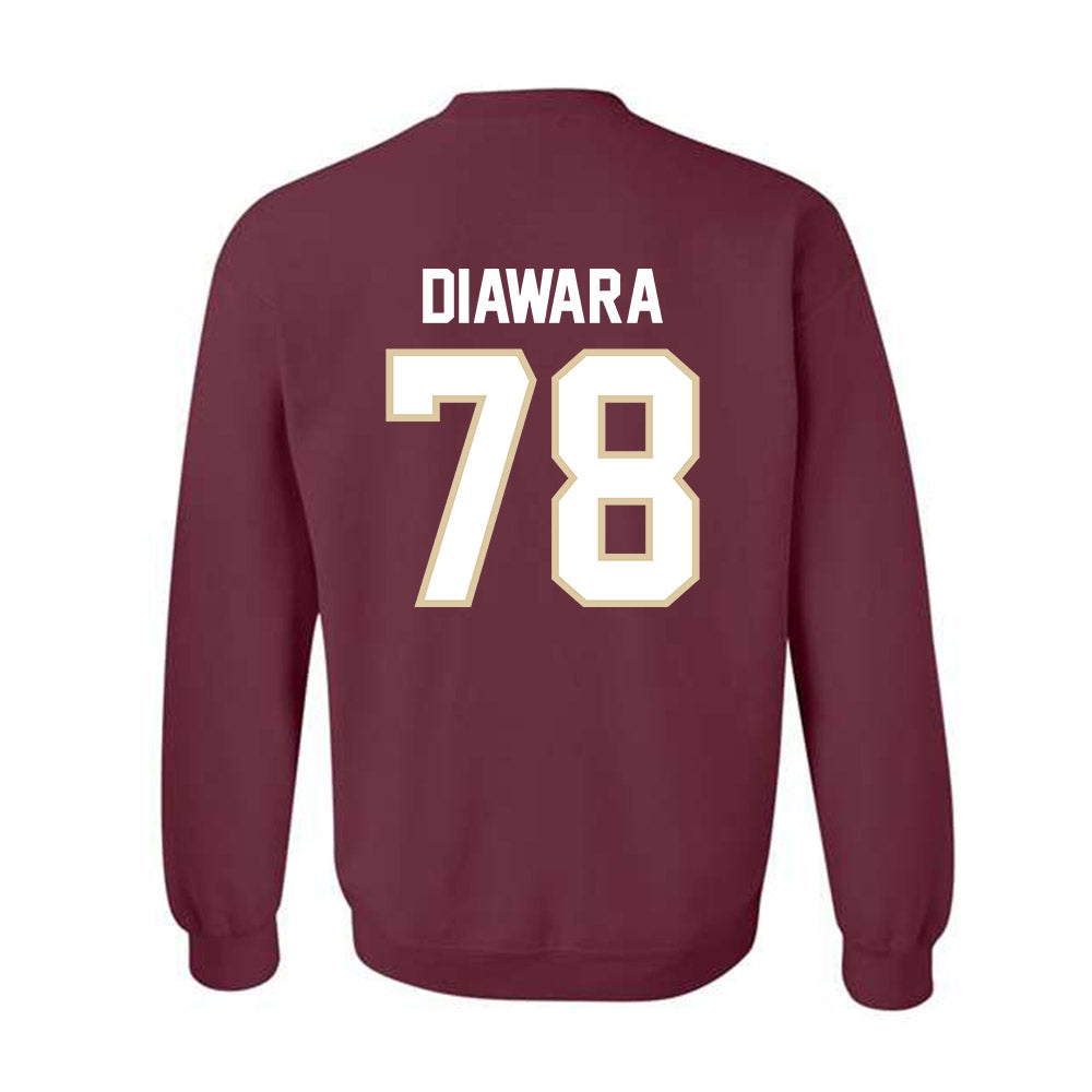 Boston College - NCAA Football : Souleye Diawara - Classic Shersey Crewneck Sweatshirt-1