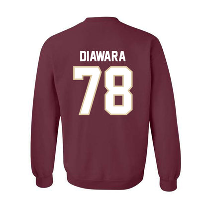 Boston College - NCAA Football : Souleye Diawara - Classic Shersey Crewneck Sweatshirt-1