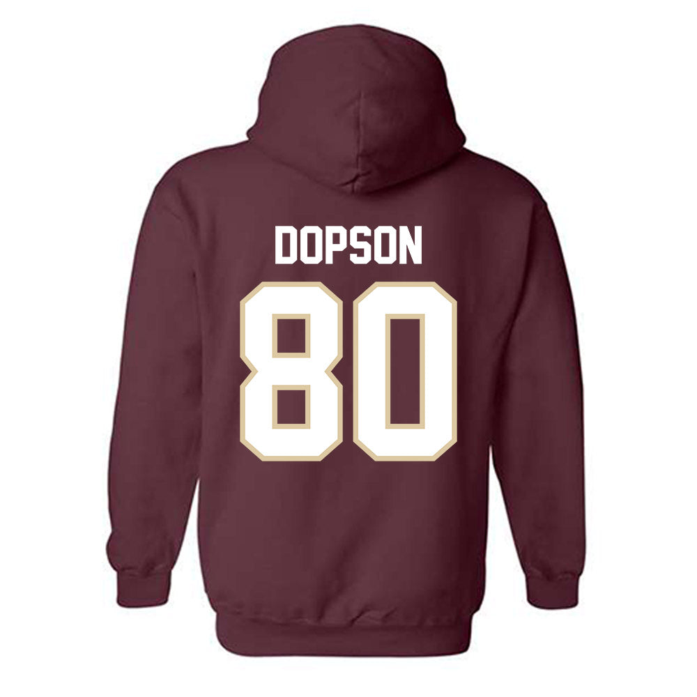 Boston College - NCAA Football : Bryce Dopson - Classic Shersey Hooded Sweatshirt-1