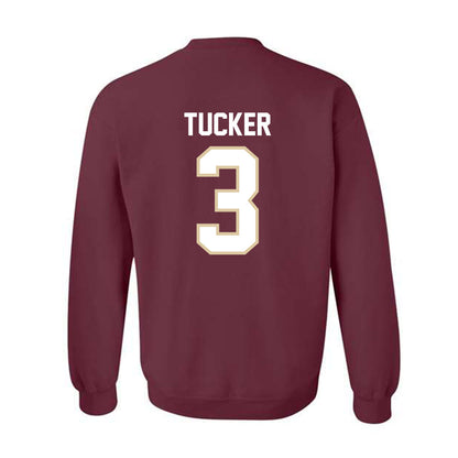 Boston College - NCAA Football : Max Tucker - Classic Shersey Crewneck Sweatshirt-1