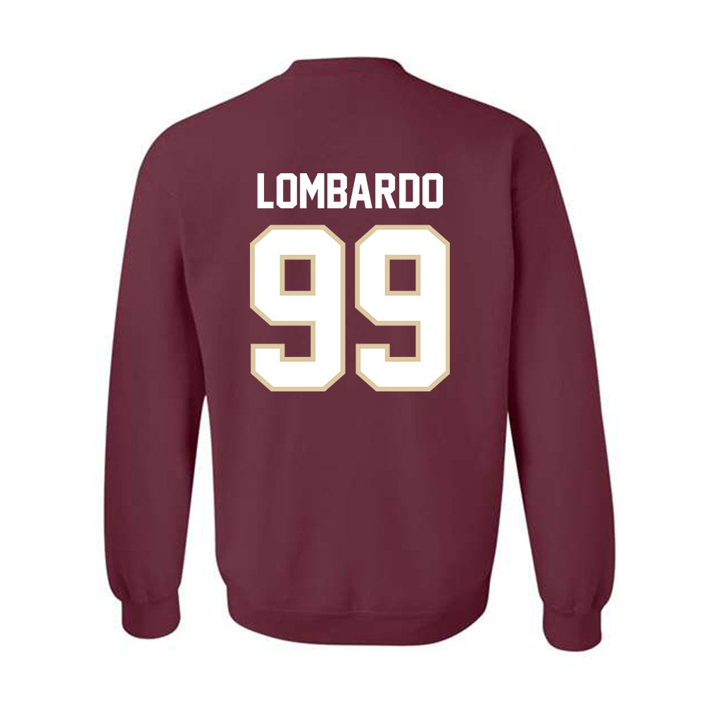 Boston College - NCAA Football : Luca Lombardo - Classic Shersey Crewneck Sweatshirt-1