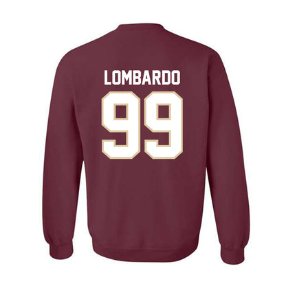 Boston College - NCAA Football : Luca Lombardo - Classic Shersey Crewneck Sweatshirt-1