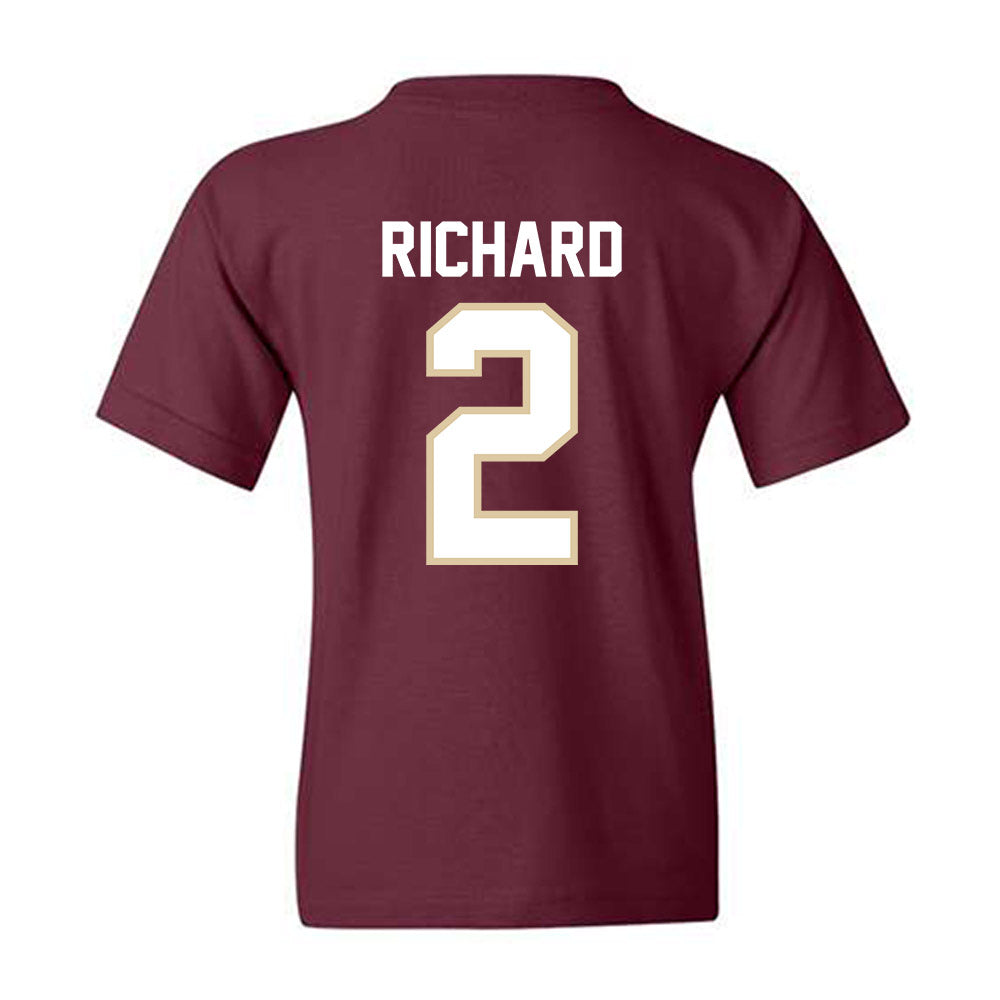 Boston College - NCAA Football : Turbo Richard - Classic Shersey Youth T-Shirt-1