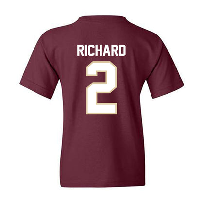Boston College - NCAA Football : Turbo Richard - Classic Shersey Youth T-Shirt-1