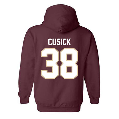 Boston College - NCAA Football : Tommy Cusick - Classic Shersey Hooded Sweatshirt-1