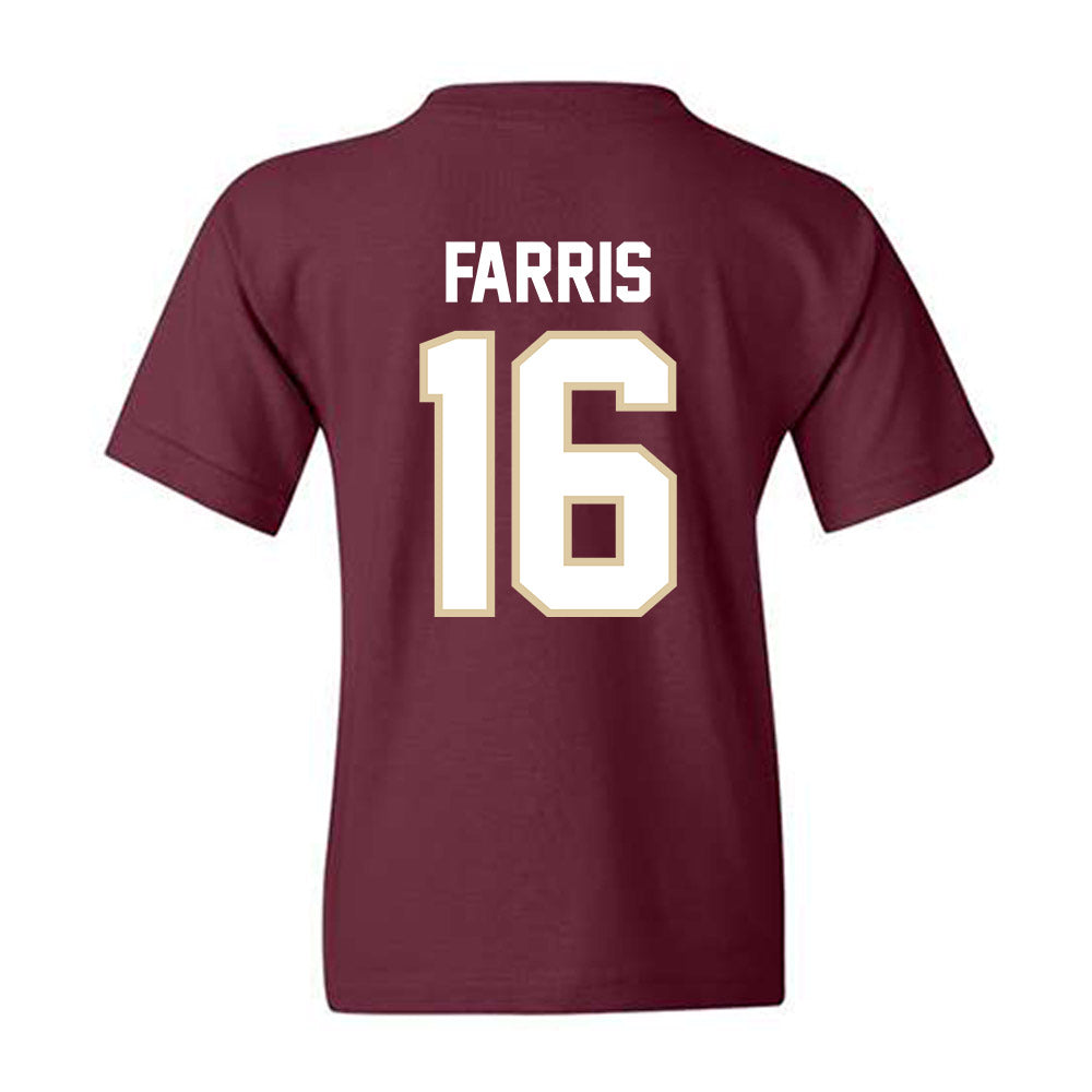 Boston College - NCAA Football : Isaiah Farris - Classic Shersey Youth T-Shirt-1