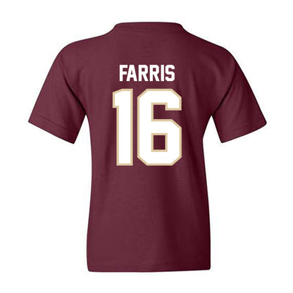 Boston College - NCAA Football : Isaiah Farris - Classic Shersey Youth T-Shirt-1