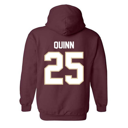 Boston College - NCAA Football : Andy Quinn - Classic Shersey Hooded Sweatshirt-1