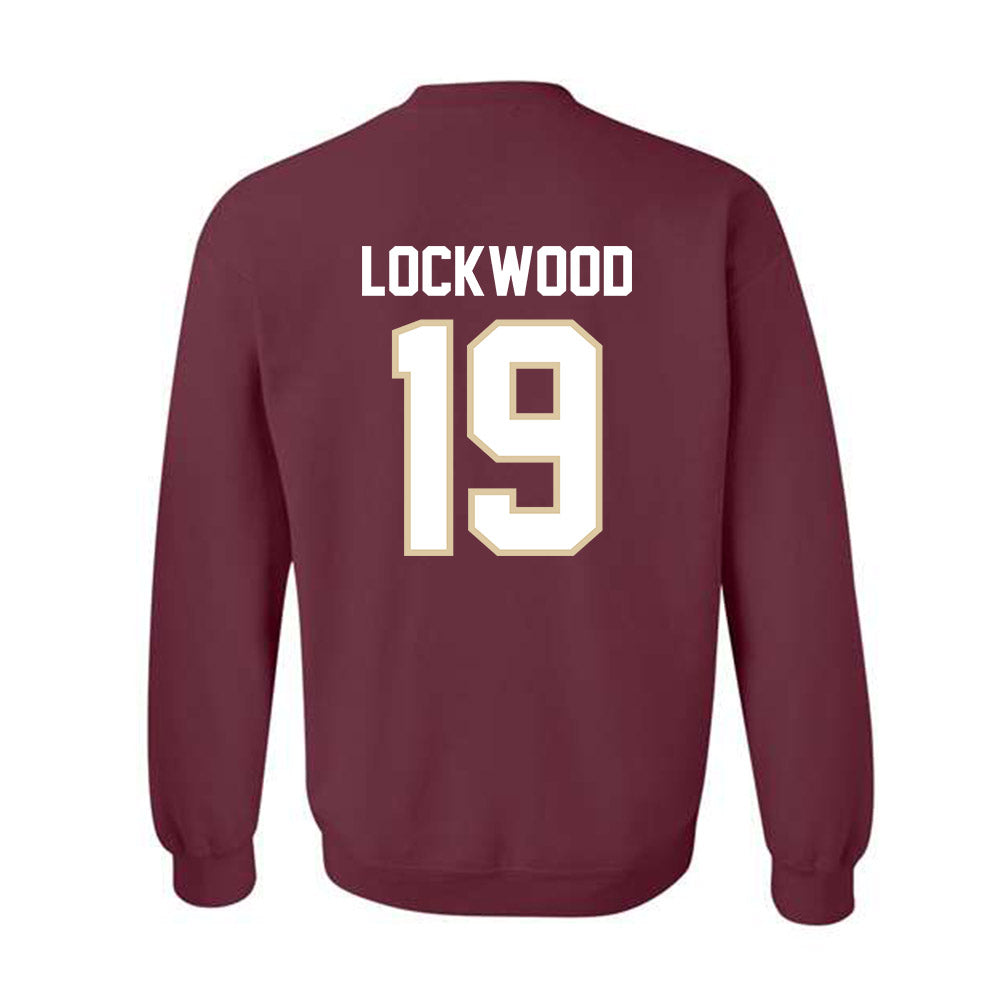 Boston College - NCAA Football : Ty Lockwood - Classic Shersey Crewneck Sweatshirt-1