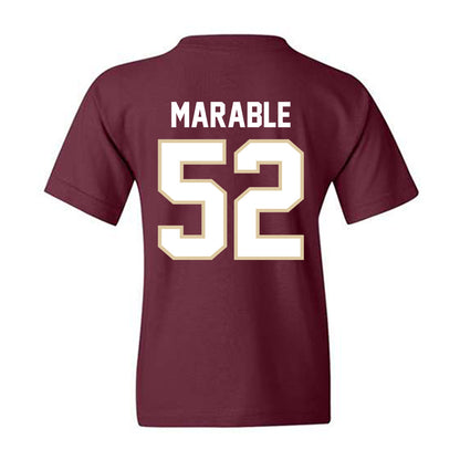 Boston College - NCAA Football : Chris Marable - Classic Shersey Youth T-Shirt-1