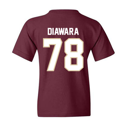 Boston College - NCAA Football : Souleye Diawara - Classic Shersey Youth T-Shirt-1