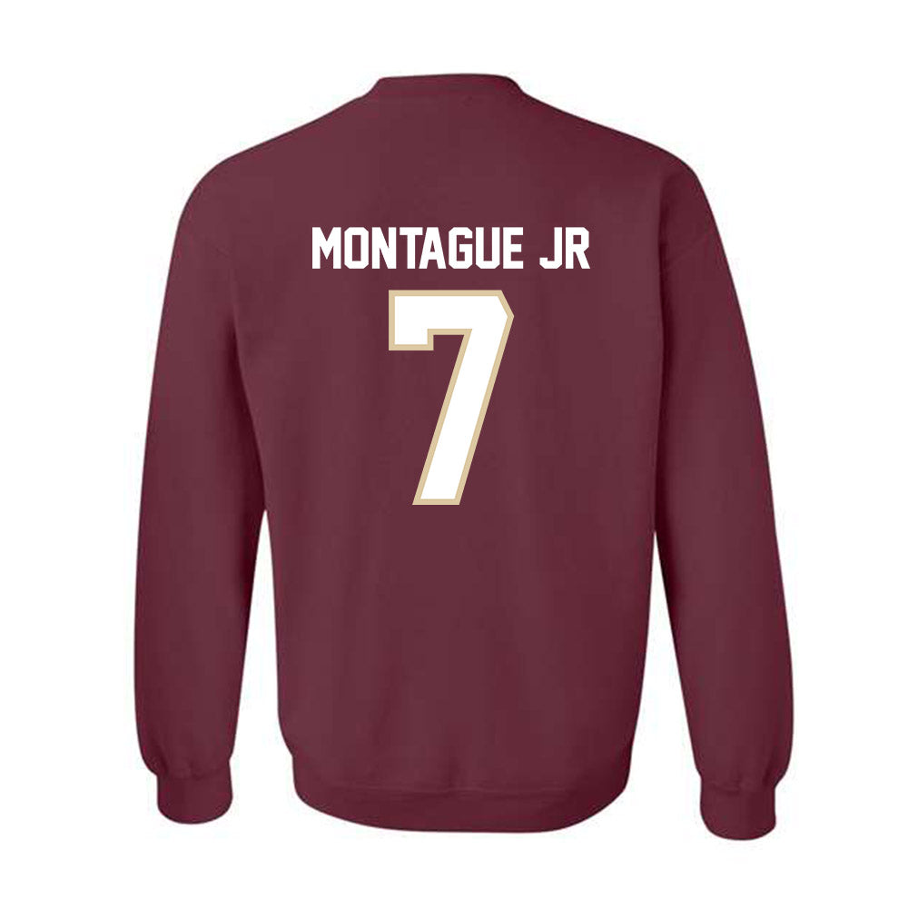 Boston College - NCAA Football : Johnathan Montague Jr - Crewneck Sweatshirt