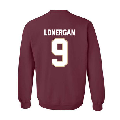 Boston College - NCAA Football : dylan lonergan - Classic Shersey Crewneck Sweatshirt-1