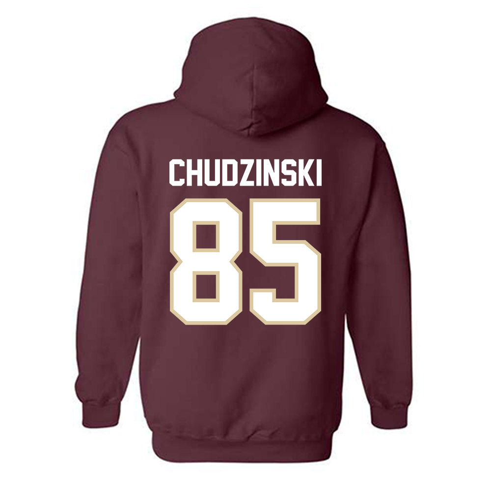 Boston College - NCAA Football : Kaelan Chudzinski - Classic Shersey Hooded Sweatshirt-1
