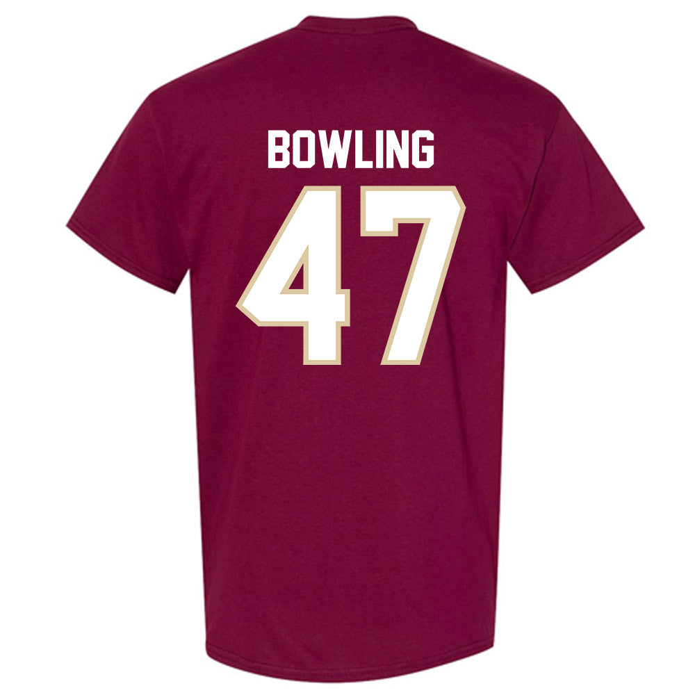 Boston College - NCAA Football : Caden Bowling - T-Shirt