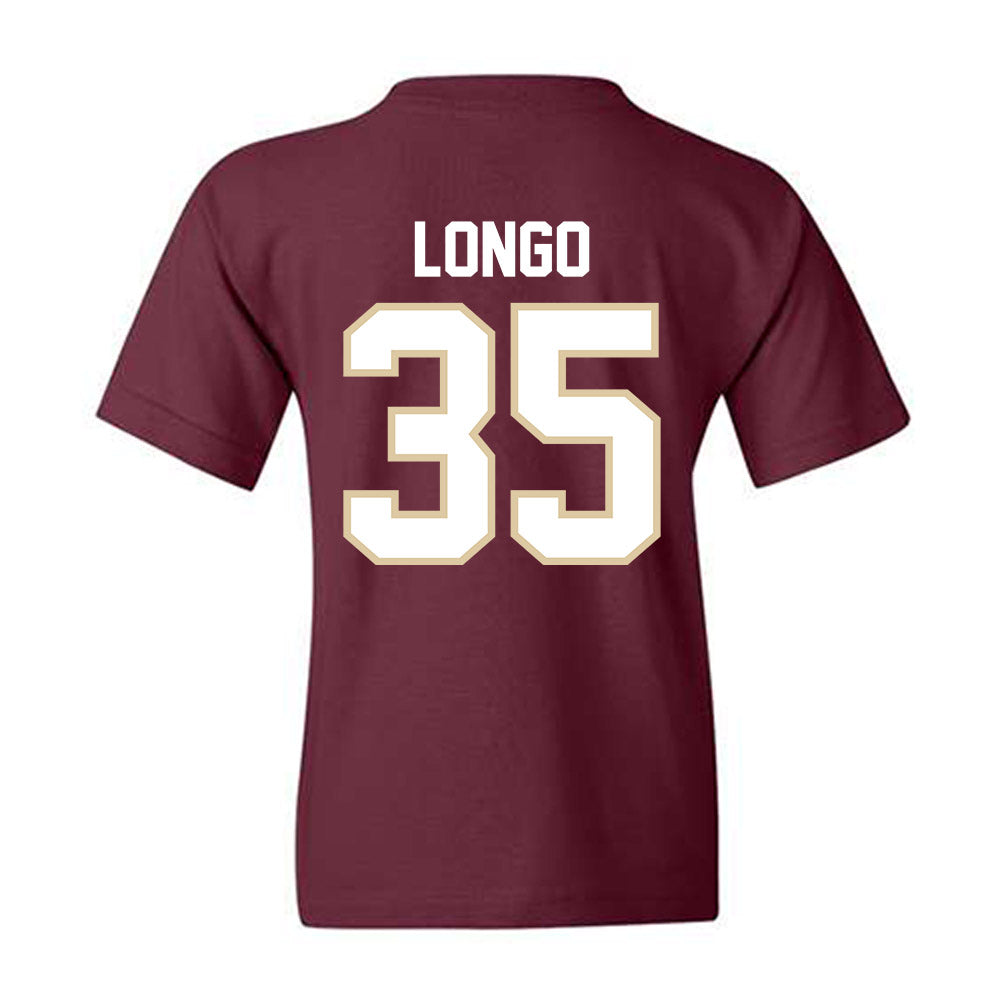 Boston College - NCAA Football : Tim Longo - Classic Shersey Youth T-Shirt-1