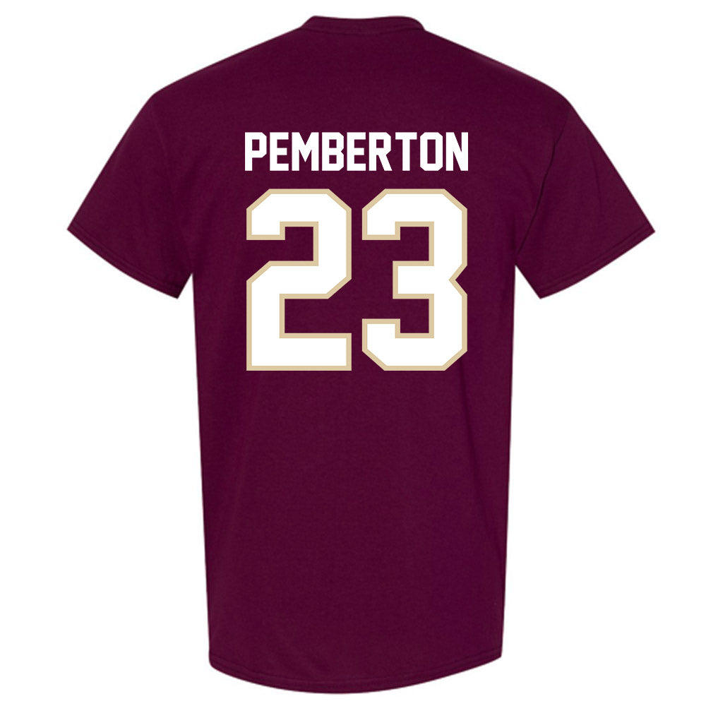 Boston College - NCAA Football : Vaughn Pemberton - Classic Shersey T-Shirt-1