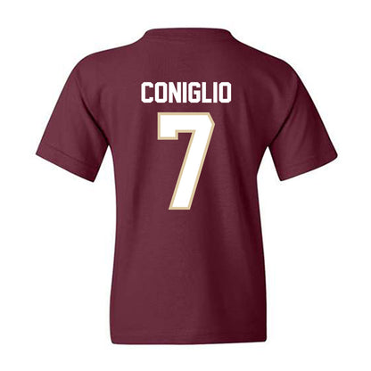 Boston College - NCAA Football : Jake Coniglio - Classic Shersey Youth T-Shirt-1
