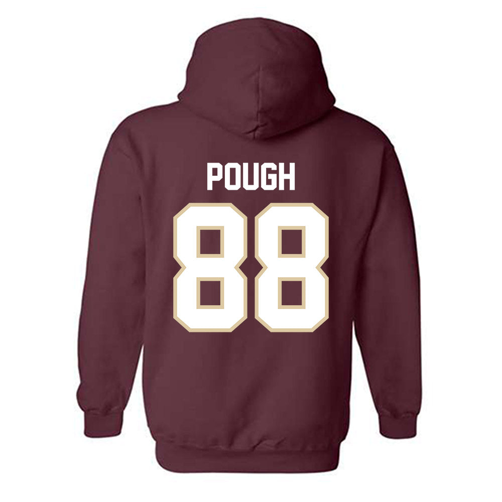 Boston College - NCAA Football : Dawson Pough - Classic Shersey Hooded Sweatshirt-1