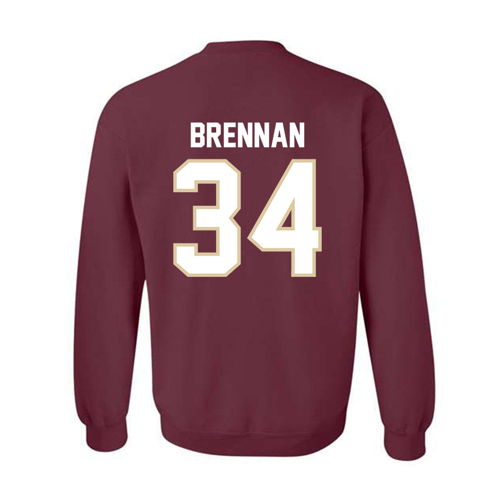 Boston College - NCAA Football : Duke Brennan - Classic Shersey Crewneck Sweatshirt-1