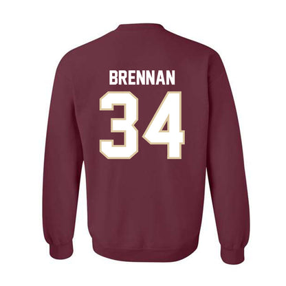 Boston College - NCAA Football : Duke Brennan - Classic Shersey Crewneck Sweatshirt-1
