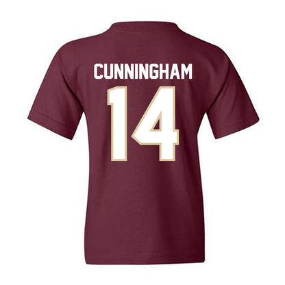 Boston College - NCAA Football : Ashton Cunningham - Classic Shersey Youth T-Shirt-1