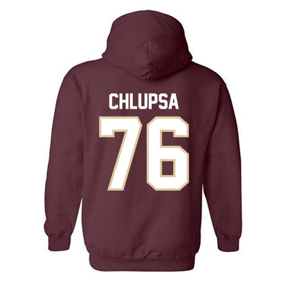 Boston College - NCAA Football : Tanner Chlupsa - Hooded Sweatshirt