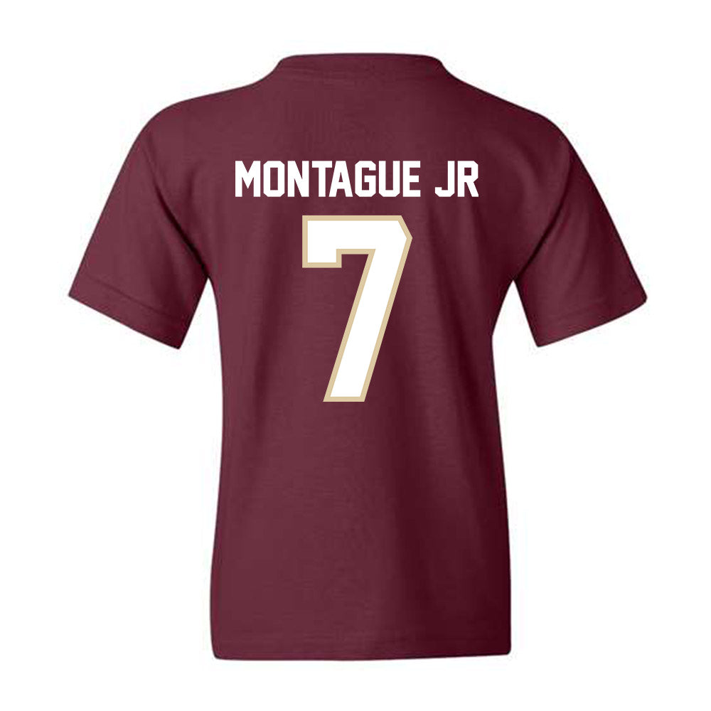 Boston College - NCAA Football : Johnathan Montague Jr - Youth T-Shirt