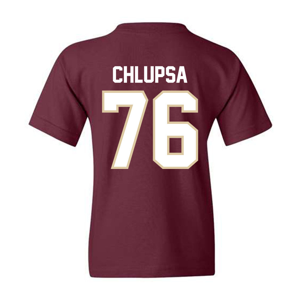 Boston College - NCAA Football : Tanner Chlupsa - Youth T-Shirt