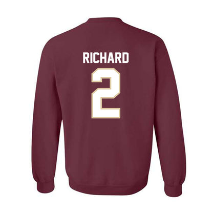 Boston College - NCAA Football : Turbo Richard - Classic Shersey Crewneck Sweatshirt-1