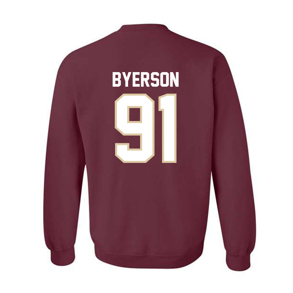Boston College - NCAA Football : Makai Byerson - Classic Shersey Crewneck Sweatshirt-1