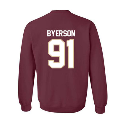 Boston College - NCAA Football : Makai Byerson - Classic Shersey Crewneck Sweatshirt-1