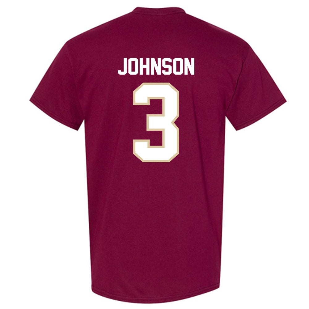 Boston College - NCAA Football : Khari Johnson - T-Shirt