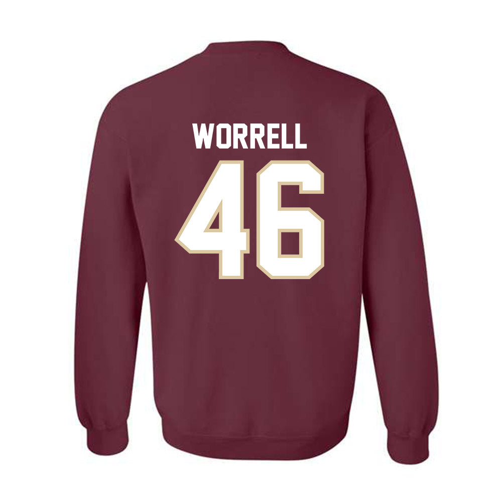 Boston College - NCAA Football : Bryant Worrell - Crewneck Sweatshirt