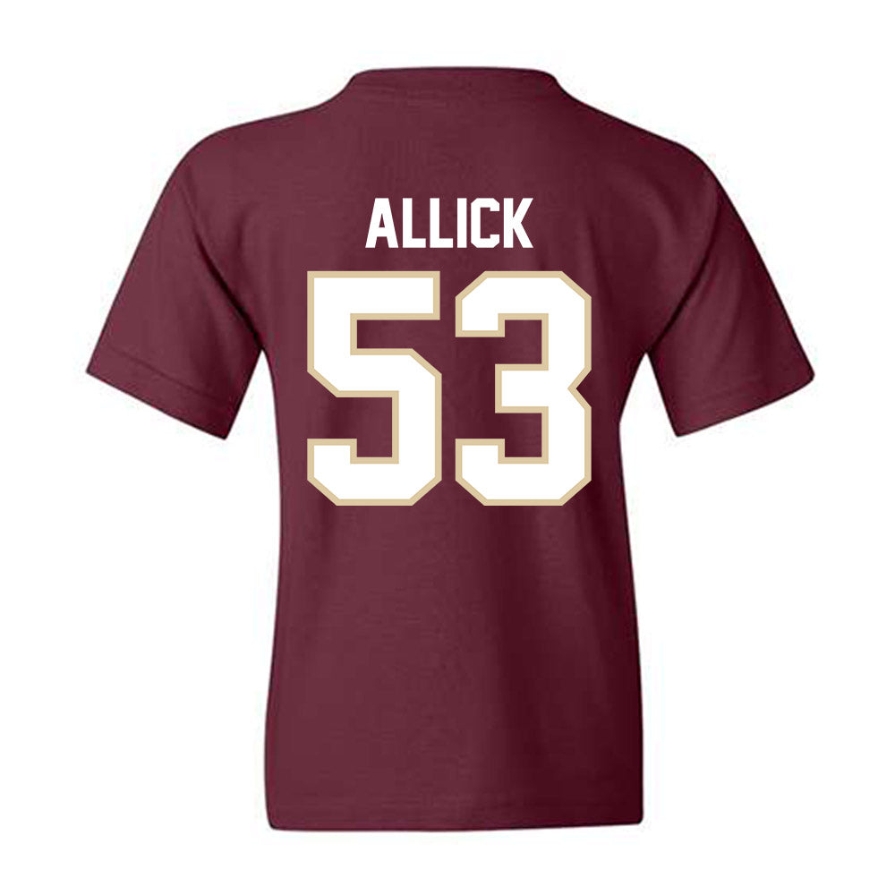 Boston College - NCAA Football : Dwayne Allick - Classic Shersey Youth T-Shirt-1