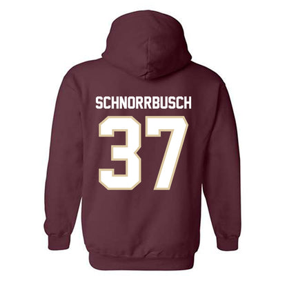 Boston College - NCAA Football : Zach Schnorrbusch - Hooded Sweatshirt