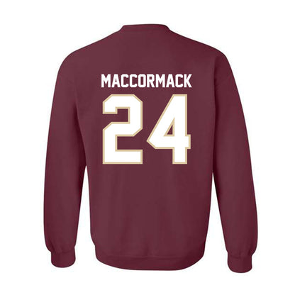 Boston College - NCAA Football : Bo MacCormack - Classic Shersey Crewneck Sweatshirt-1