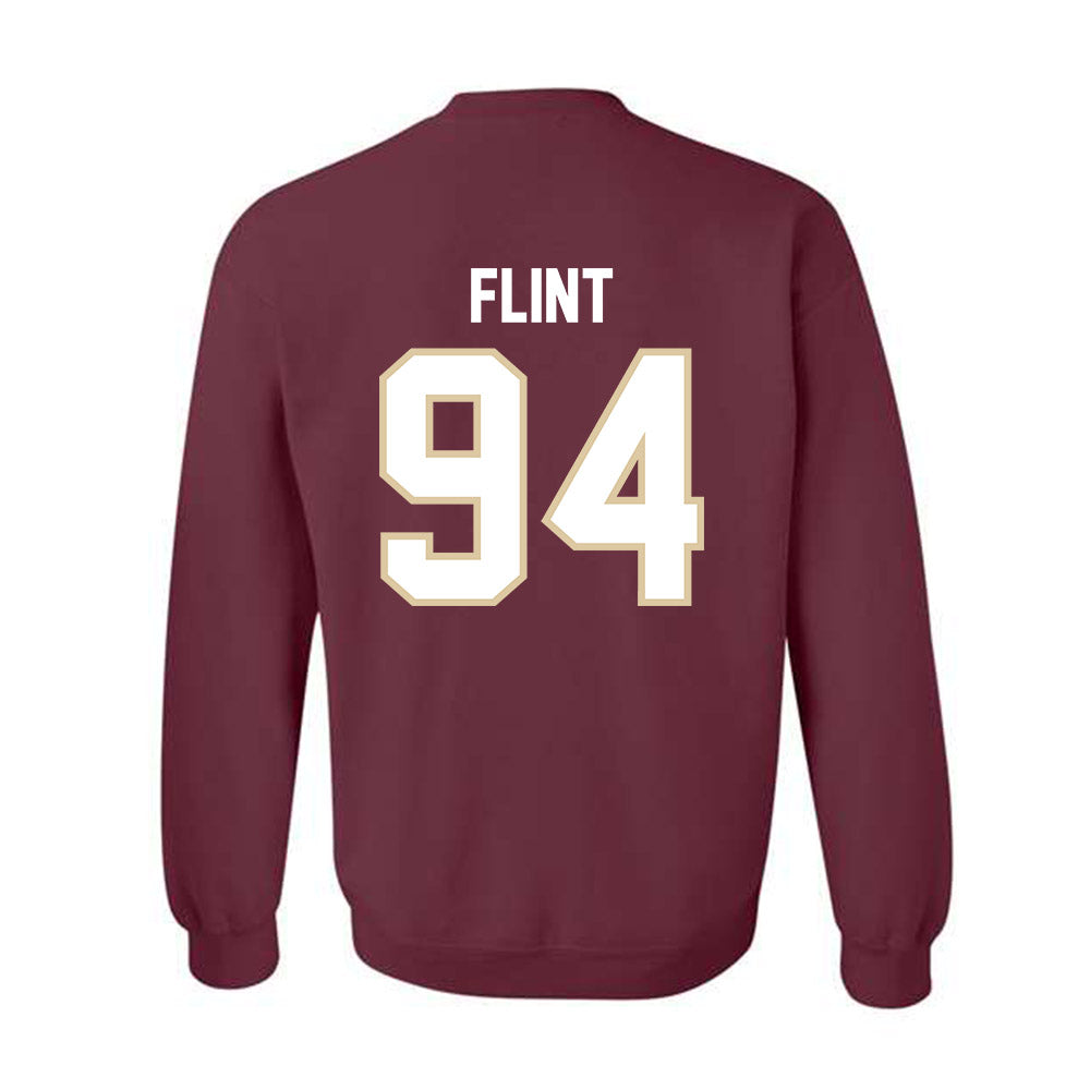 Boston College - NCAA Football : Jayzen Flint - Classic Shersey Crewneck Sweatshirt-1