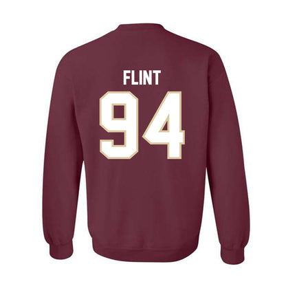 Boston College - NCAA Football : Jayzen Flint - Classic Shersey Crewneck Sweatshirt-1