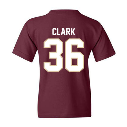 Boston College - NCAA Football : Hunter Clark - Classic Shersey Youth T-Shirt-1
