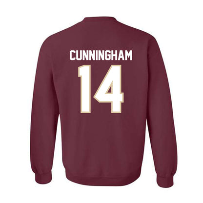 Boston College - NCAA Football : Ashton Cunningham - Classic Shersey Crewneck Sweatshirt-1