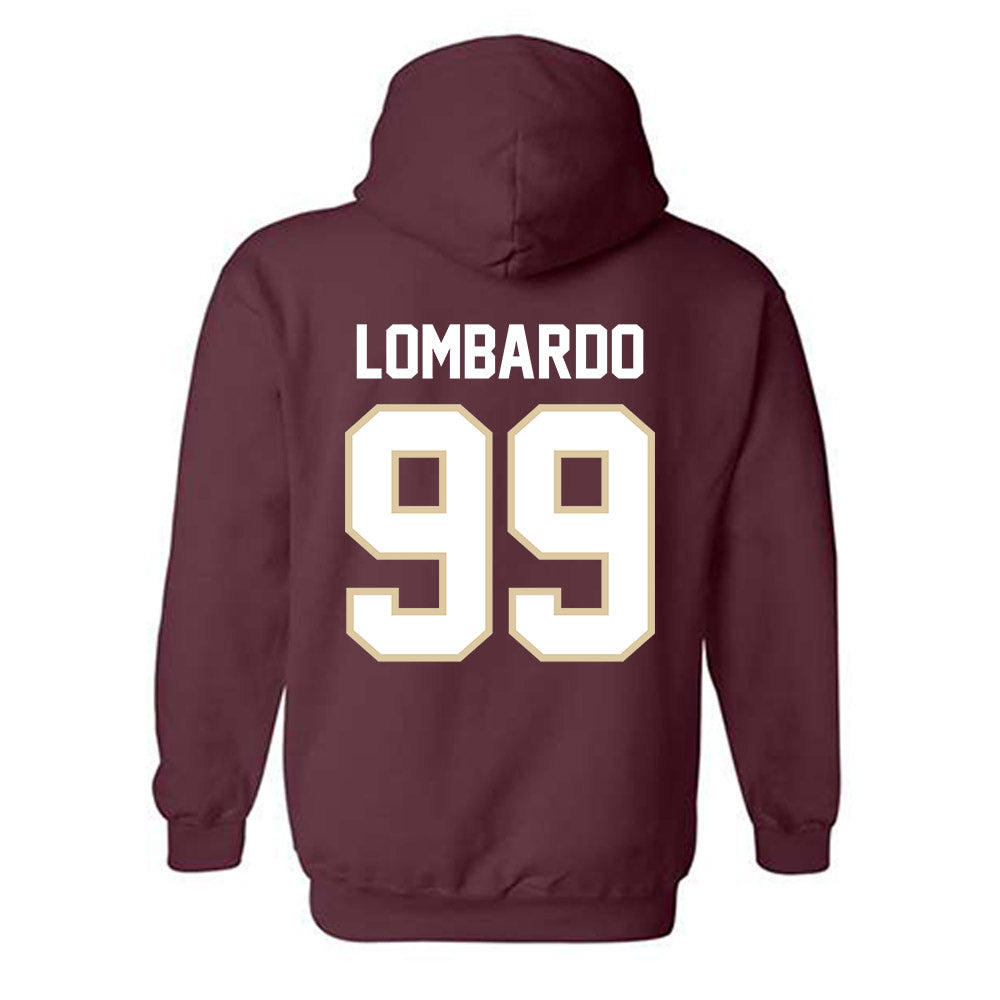 Boston College - NCAA Football : Luca Lombardo - Classic Shersey Hooded Sweatshirt-1