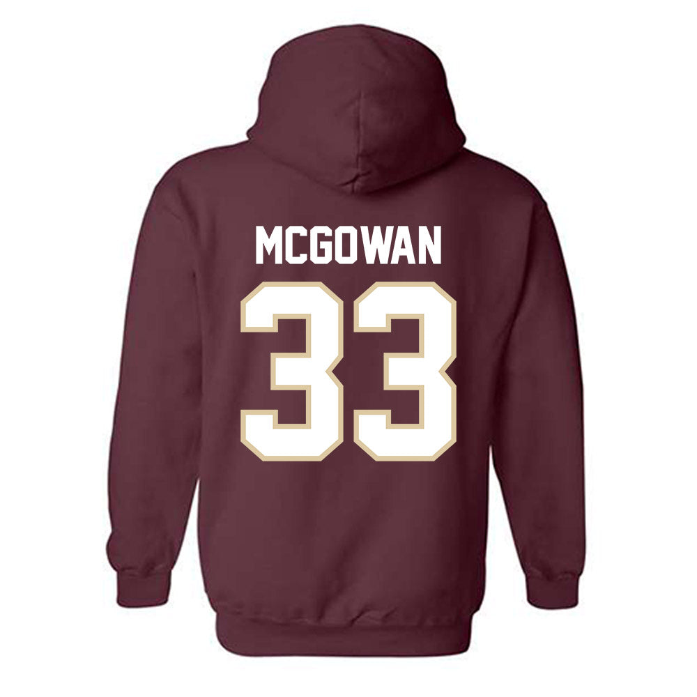 Boston College - NCAA Football : Owen McGowan - Hooded Sweatshirt