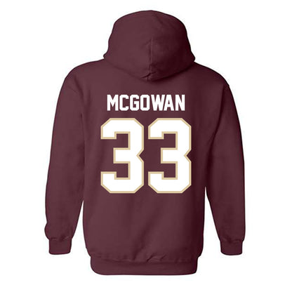 Boston College - NCAA Football : Owen McGowan - Hooded Sweatshirt