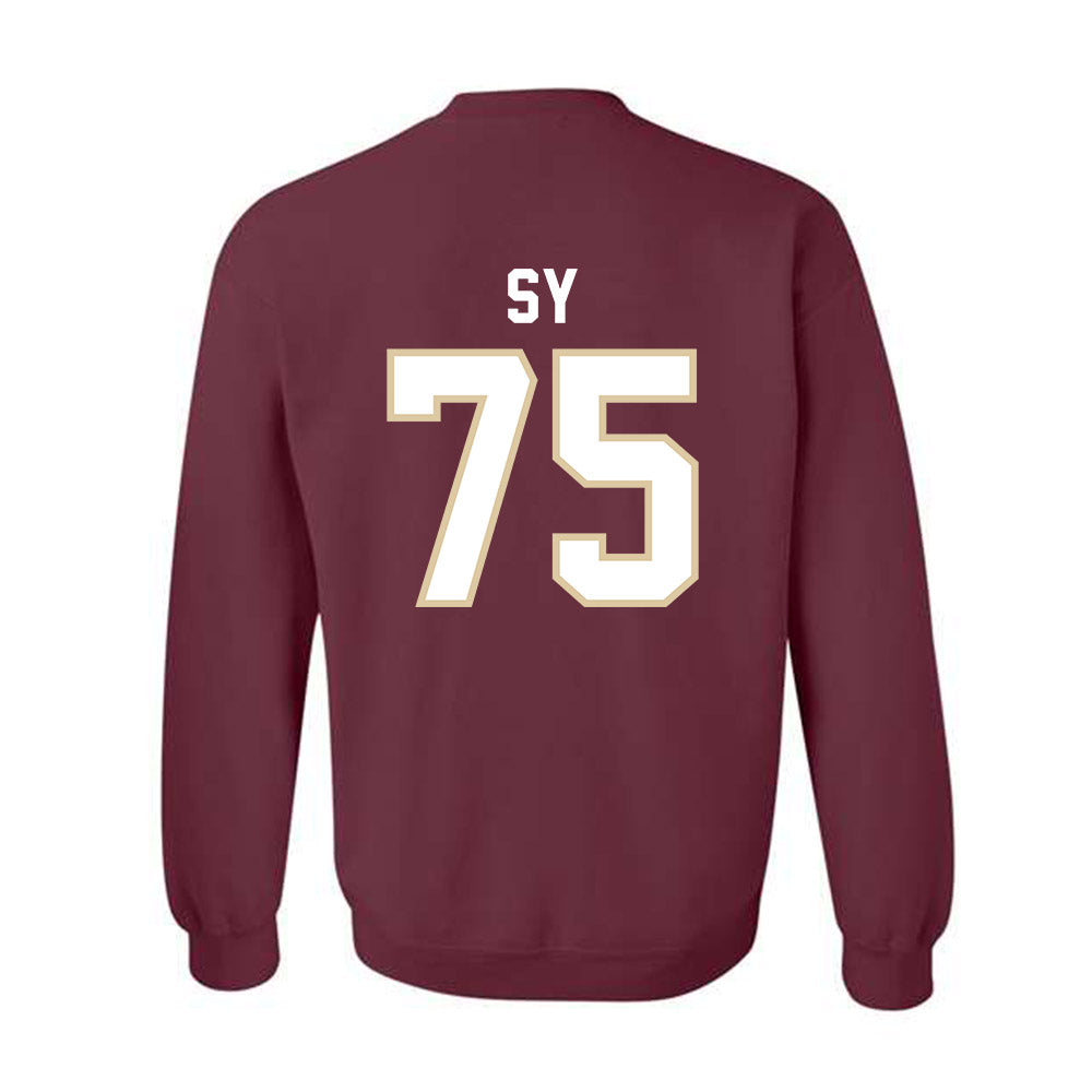 Boston College - NCAA Football : Pape Sy - Classic Shersey Crewneck Sweatshirt-1