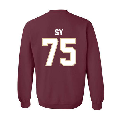 Boston College - NCAA Football : Pape Sy - Classic Shersey Crewneck Sweatshirt-1